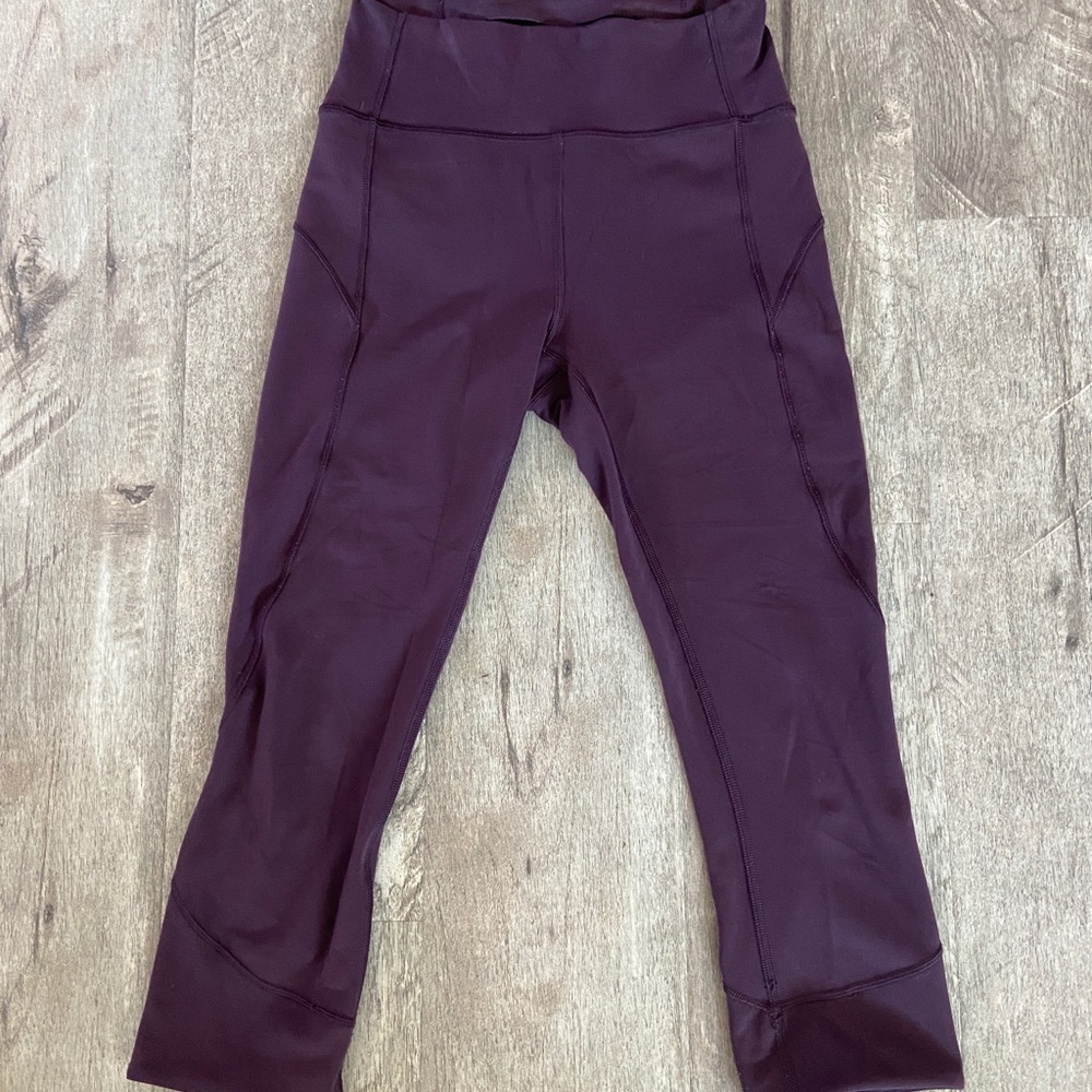 Lulu lemon cropped leggings
